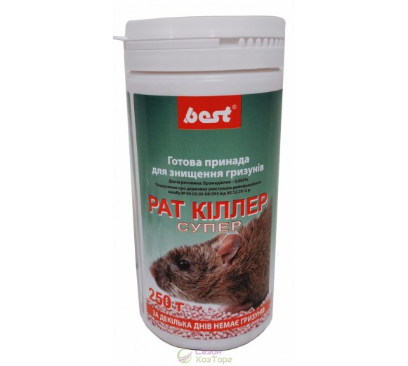 Рат Кіллер Супер гранули у пляшці 250 г